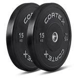 CORTEX Starter 90kg Black Series Bumper Plate V2 Package