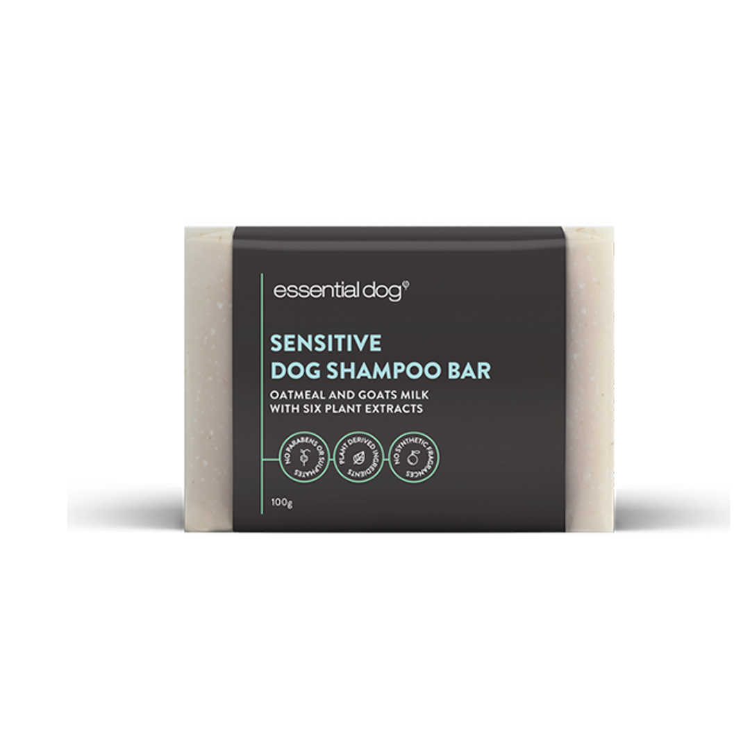 Essential Dog Sensitive Shampoo Bar (Oatmeal & Goats Milk) | King of Knives Australia