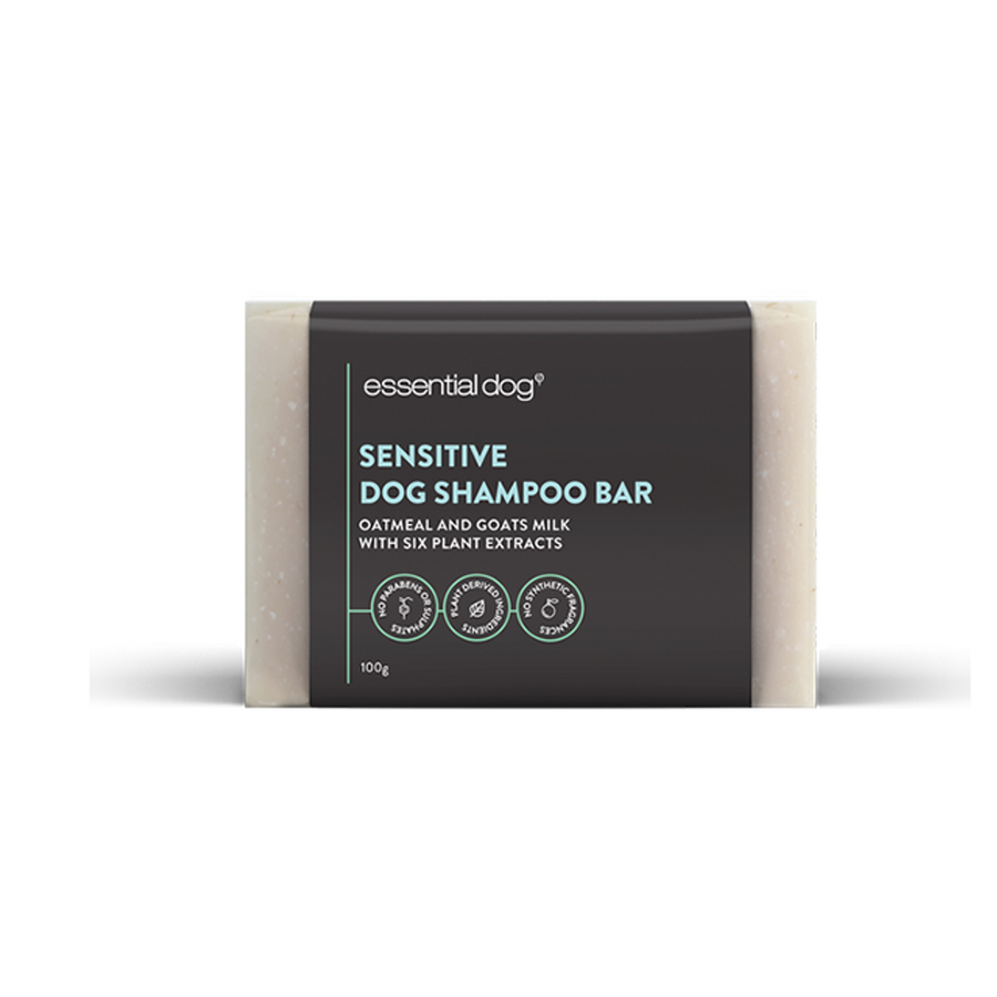 Essential Dog Sensitive Shampoo Bar (Oatmeal & Goats Milk) | King of Knives Australia