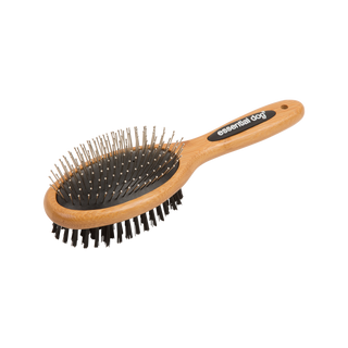 Natural Bamboo Two Sided Brush: Cats & Dogs | King of Knives