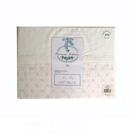 225TC Lara Rose Sheet Set Single | King of Knives Australia