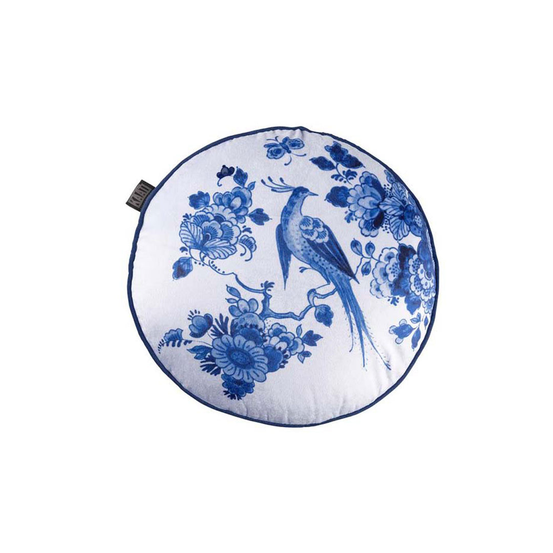 Bedding House Blue Bird Round Filled Cushion 40cm | King of Knives e-store