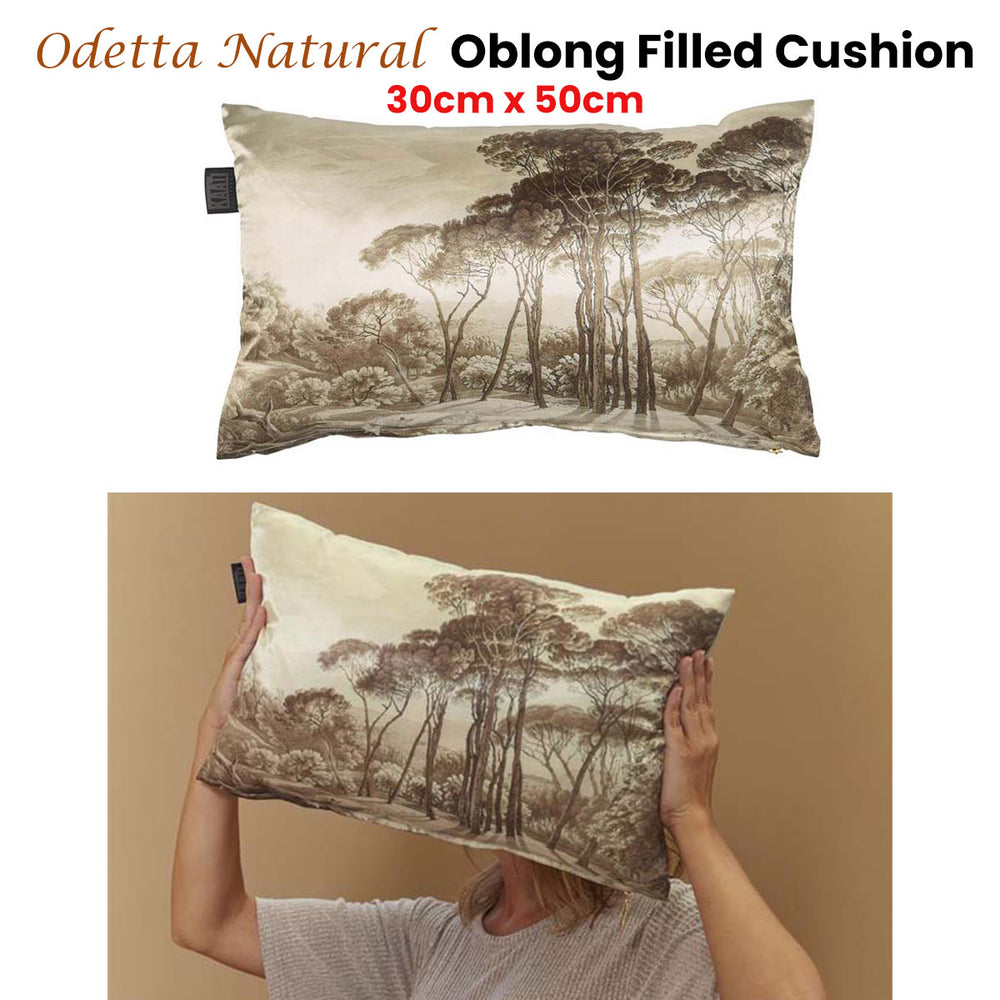 Bedding House Odetta Natural Cushion 30x50cm | King of Knives