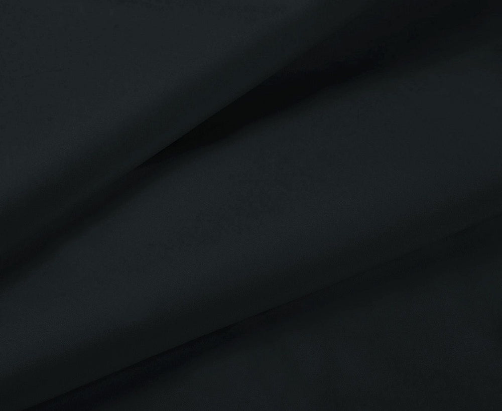 Fabric Fantastic 1000TC Ultra Soft Bed Black Flat & Fitted Sheet Set | King of Knives Australia