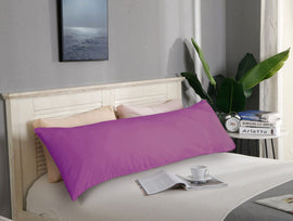 1000TC Premium Ultra Soft Body Pillowcase - Purple | King of Knives Australia