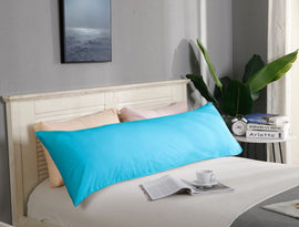 1000TC Premium Ultra Soft Body Pillowcase - Light Blue | King of Knives Australia