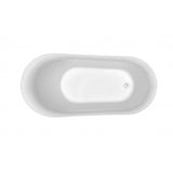 Romano 1500mm Freestanding Acrylic Bath with Chrome Waste | King of Knives e-store