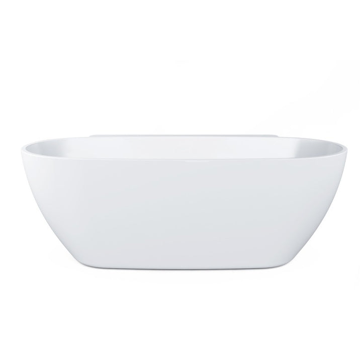 Palermo 1750 Freestanding Acrylic Bath with Chrome Waste | King of Knives e-store