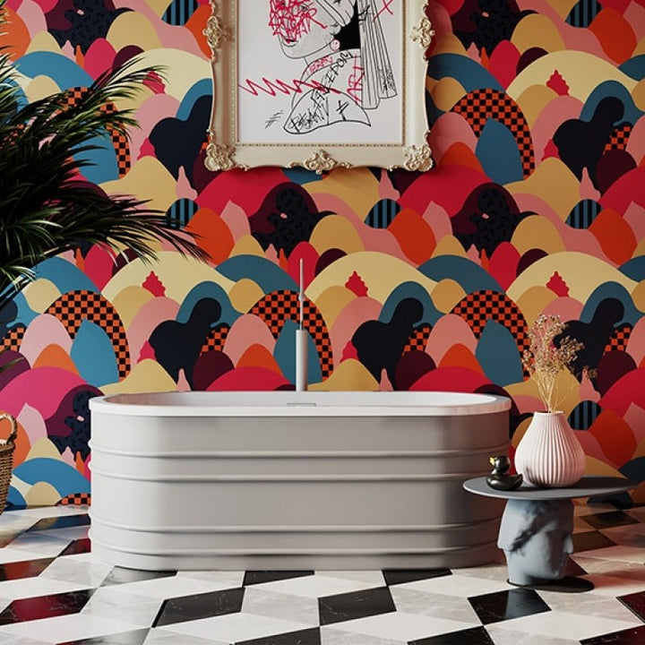 Bucciano Freestanding Solid Surface Bath with Chrome Waste | King of Knives e-store