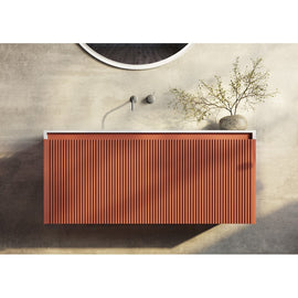 Rimini 1000mm Wall Hung Vanity in Potter’s Clay | King of Knives e-store