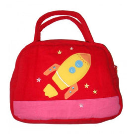 Kids Lunch Box | Rocket Lunch Box Bag Cover Red | King of Knives