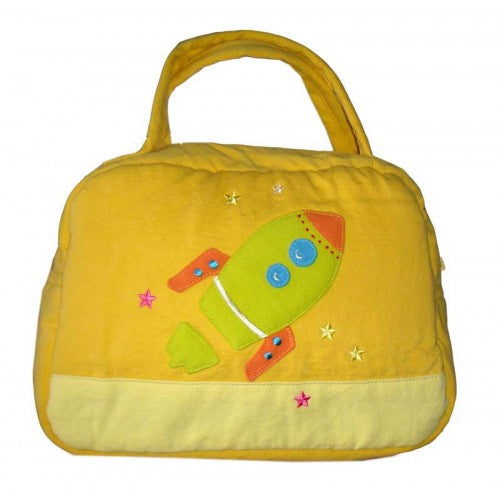 Kids Lunch Box | Rocket Lunch Box Cover Bag Yellow | King of Knives