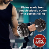 30KG Adjustable Dumbbell Set