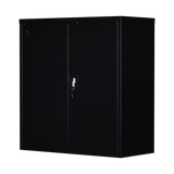 Two-Door Shelf Office Gym Filing Storage Locker Cabinet Safe