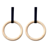 Wooden Gymnastic Rings Olympic Gym Strength Training