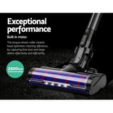 Devanti Cordless Handstick Vacuum Cleaner Head- Black