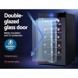 Devanti Wine Cooler Fridge 18 Bottles