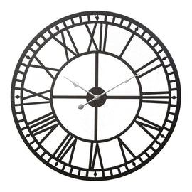 Wall Clock Large Modern Vintage Retro Metal Clocks Handmade Home Office Decor