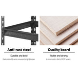 Giantz 4X1.8M Garage Shelving Warehouse Rack Storage Shelves Pallet Racking Charcoal