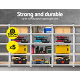 Giants 5x1.8M Warehouse Shelving Rack Racking Garage Metal Storage Shelves