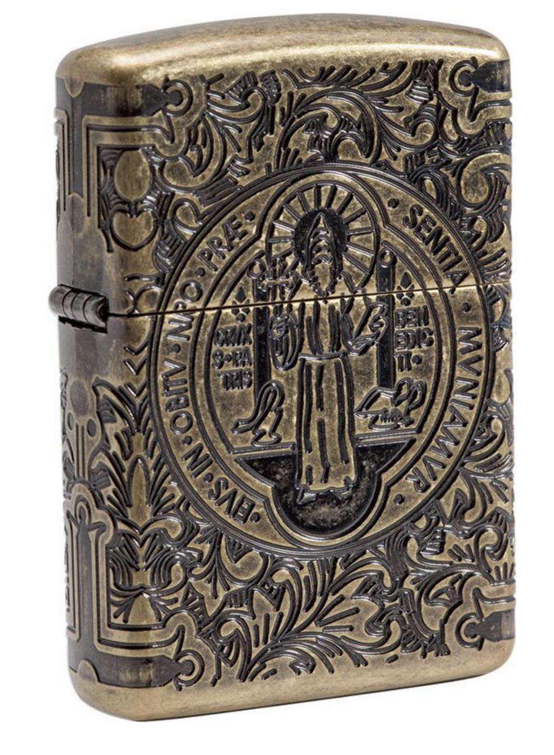 Zippo Armor St. Benedict Design