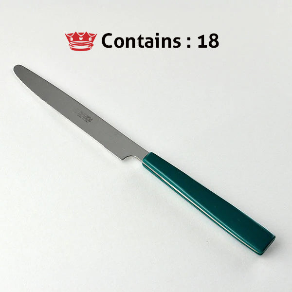 Svanera TABLE KNIFE GREEN ELENA Number in box : 18