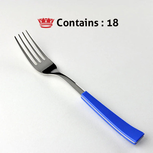 Svanera TABLE FORK ELENA LIGHTBLUE Number in box : 18