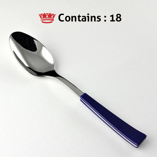 Svanera TABLE SPOON BLUE  ELENA Number in box : 18