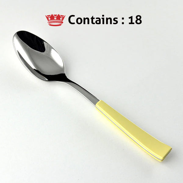 Svanera TABLE SPOON YELLOW  ELENA Number in box : 18