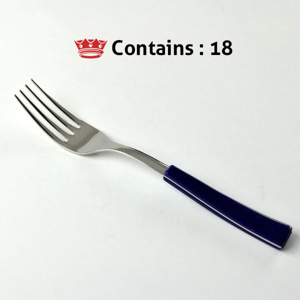Svanera DESSERT FORK BLUE ELENA Number in box : 18