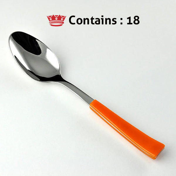 Svanera TABLE SPOON ORANGE VISUAL Number in box : 18