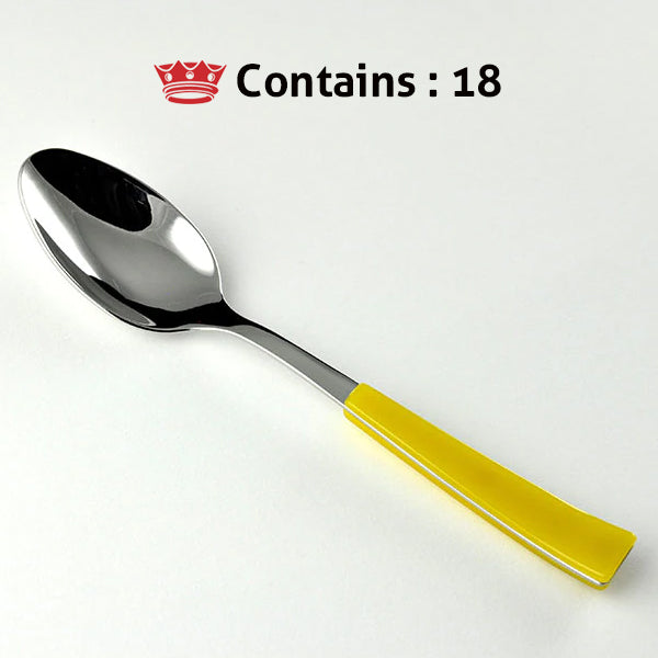 Svanera TABLE SPOON YELLOW VISUAL Number in box : 18