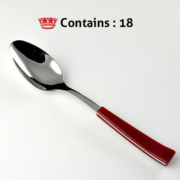 Svanera TABLE SPOON RED VISUAL Number in box : 18