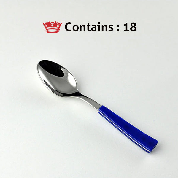 Svanera COFFEE SPOON BLUE VISUAL Number in box : 18
