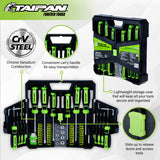Taipan 63PCE Ratchet & Screwdriver Set With Case Premium Quality Steel