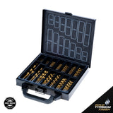 Taipan 99PCE Drill Bit Set HSS Titanium Coated & Steel Case Premium Quality | Home & Industry Security | KIng of Knives